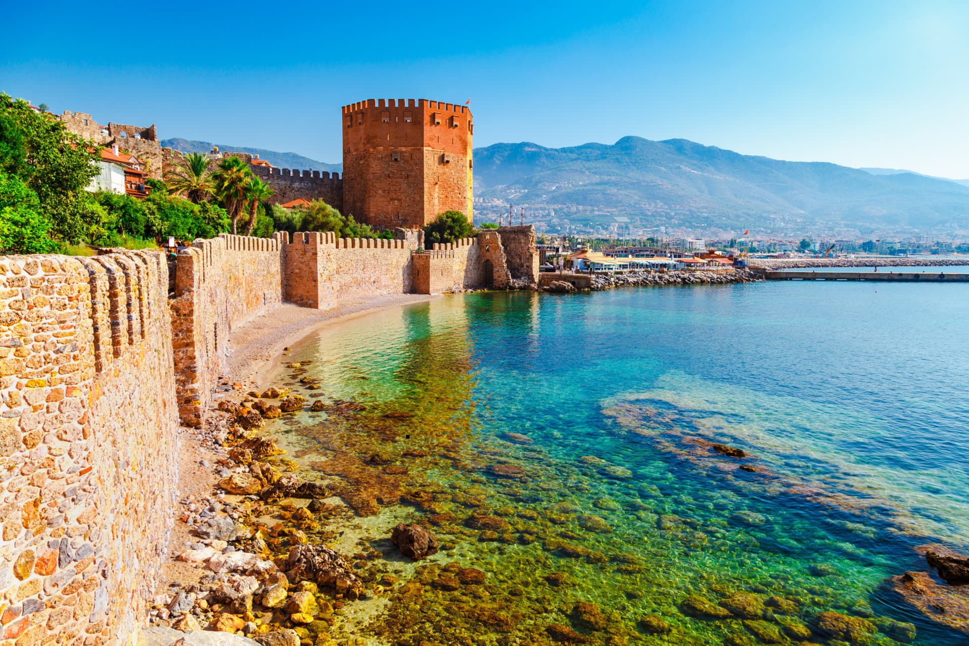 Alanya, a destination we drive to from Antalya Airport